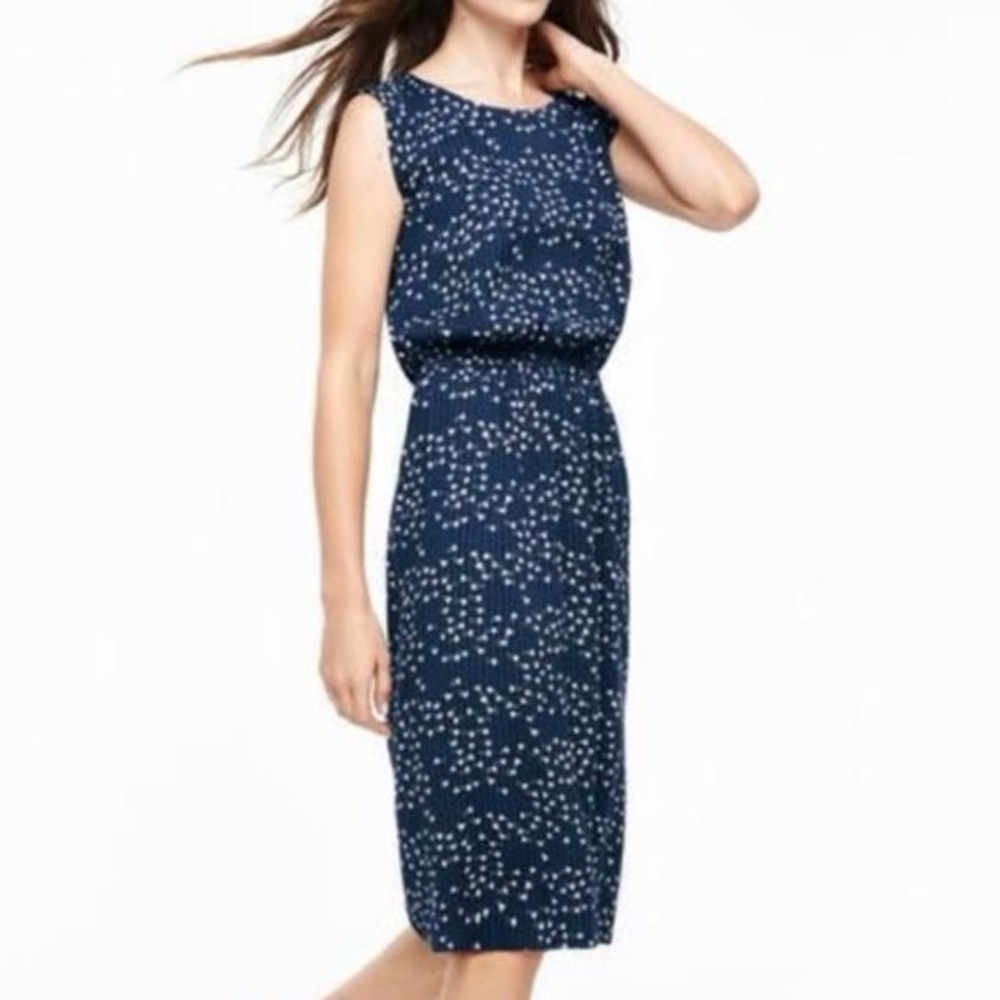 Boden Gabby floral print pleat midi dress size 6